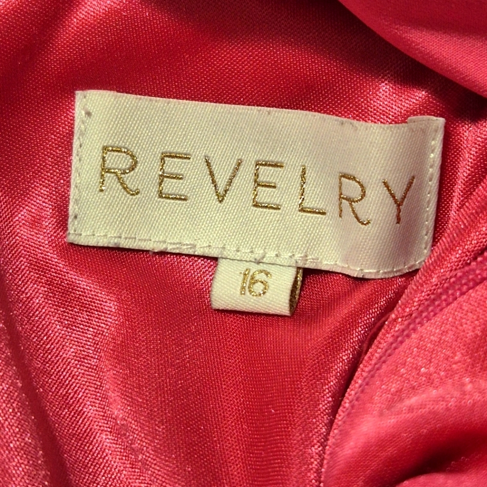 Revelry Pink V-Neck Sleeveless Maxi Dress...SIZE:16 - Picture 10 of 14